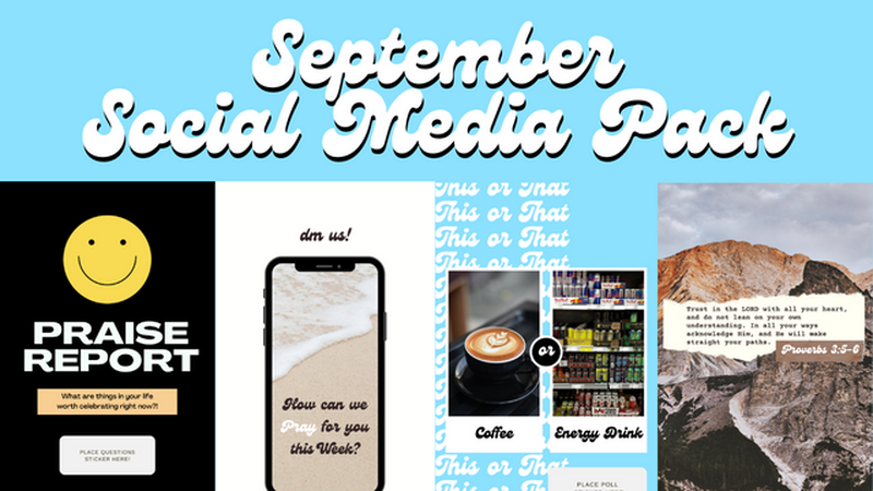 September Social Media Pack